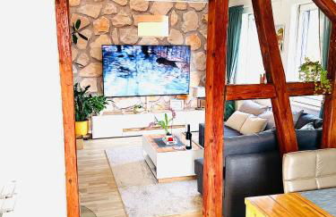 Ferienwohnung Eisenach - Kamin & Garten - Hunde willkommen - Foto 14