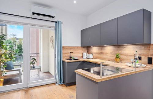 EDLER WOHNRAUM Luxuriöses Stadtstudio mit Balkon, Kaffeevollautomat & Klima - Foto 20