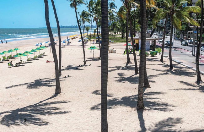 Excelente flat em Setúbal, Boa Viagem 1Q 3 pessoas. Conforto e ótima localização PM802 - Photo 40