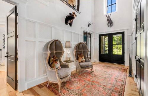 Luxury Mountain Mansion, 7BR, 8 king beds, 10000sf, Views, Pool, Sport Court, Gym, Sauna, Petting Zoo - Foto 68