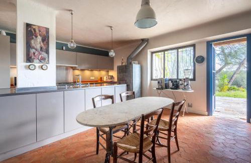 Villa La Campanette, clim, piscine, jardin, parking, wifi - Foto 29