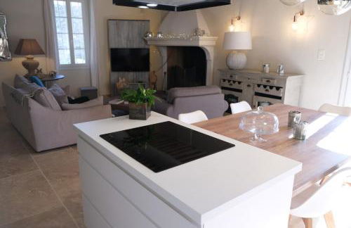 superb prestigious mas with pool in the countryside of caumont sur durance, close to avignon, sleeps 8 - Foto 22