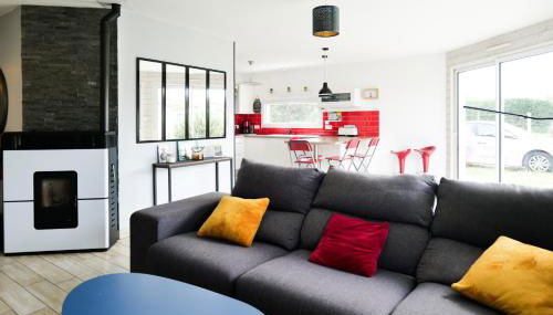 Jolie maison en bois à 2 kms de la plage de Brem Sur Mer - 6 personnes - Foto 4