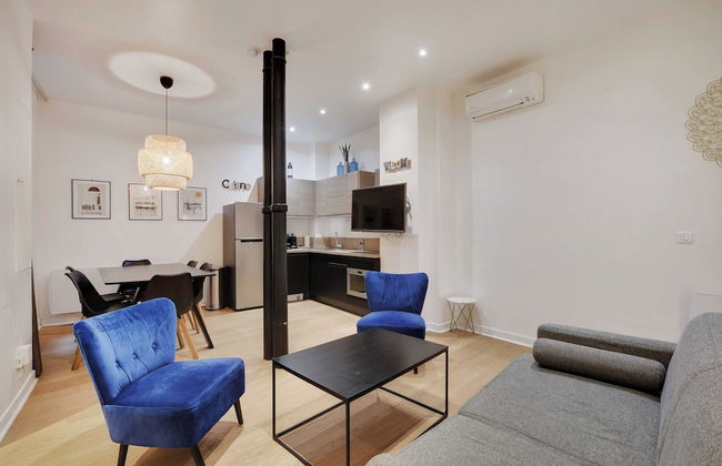 Elegant Apartment - 2bd/6p - Hotel de Ville - Photo 1