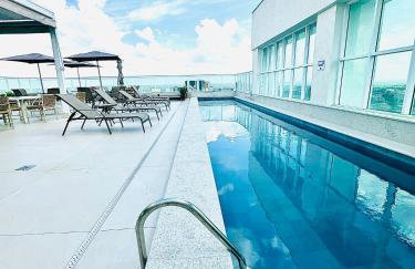 Ed Saint Moritz, Flat 01 com Garagem, SHN no Coração de Brasília - Foto 24