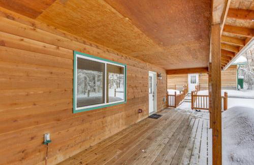 Wasilla Spruce Moose Cabin Lakefront and Hot Tub! - Foto 26