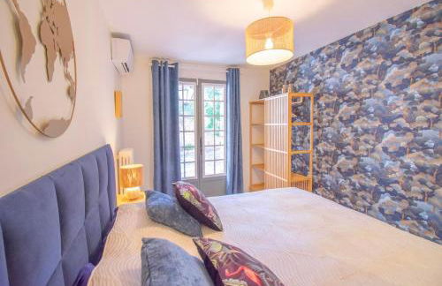 Villa 200m2, 10 pers, AC, Piscine, Forêt privée - Foto 8