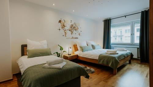 Atlas Apartment Essen, 3 Zimmer, Uniklinik, Messe, Parkplatz, Balkon - Foto 5, towels