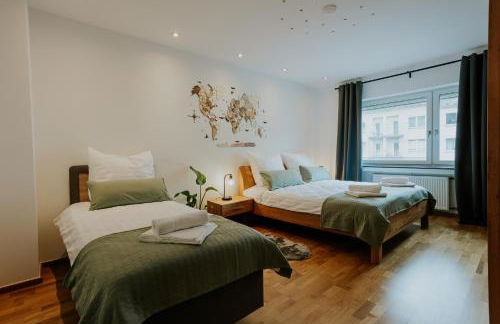 Atlas Apartment Essen, 3 Zimmer, Uniklinik, Messe, Parkplatz, Balkon - Foto 5