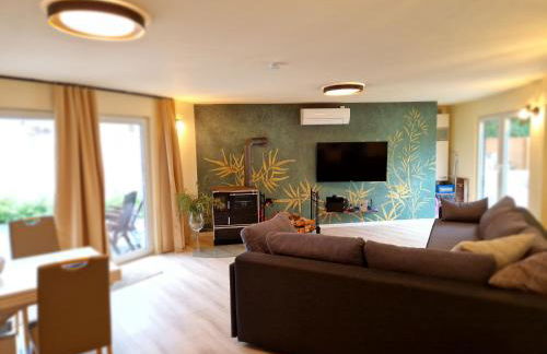 Poolhaus mit Sauna und Kamin - Offenburg, Straßburg, Europapark - Foto 4