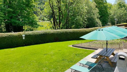 Gîte 295 Montagnes du Jura avec Spa et Sauna classé 3 étoiles - Foto 5, Garden, sunbed, Garden view, furniture