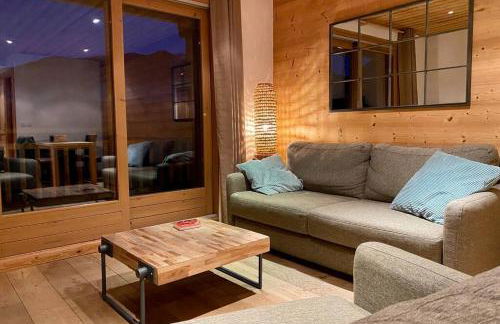 Vue panoramique sur les montagnes plein Sud - T2 Skis aux pieds, Piscine & Spa - Foto 32