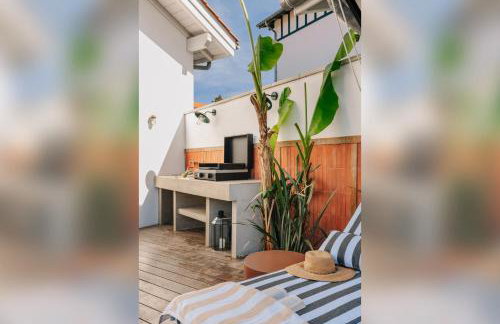 Horizonte Villa with heated pool & jacuzzi Wellness in Biarritz - Foto 16