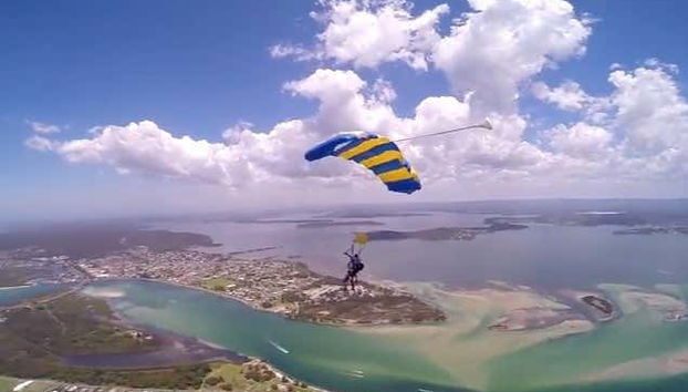 Paracaidismo en Newcastle