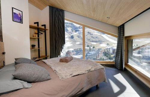 Chalets Horizon Blanc - Vue exceptionnelle Loup Blanc -Sauna extérieur Ours des Glaces -5 étoiles - Foto 76