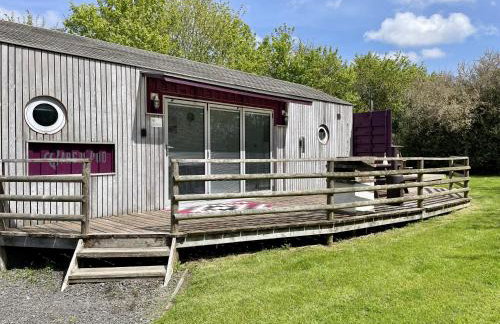 Purple CargoPod at Lee Wick Farm Cottages & Glamping - Foto 5