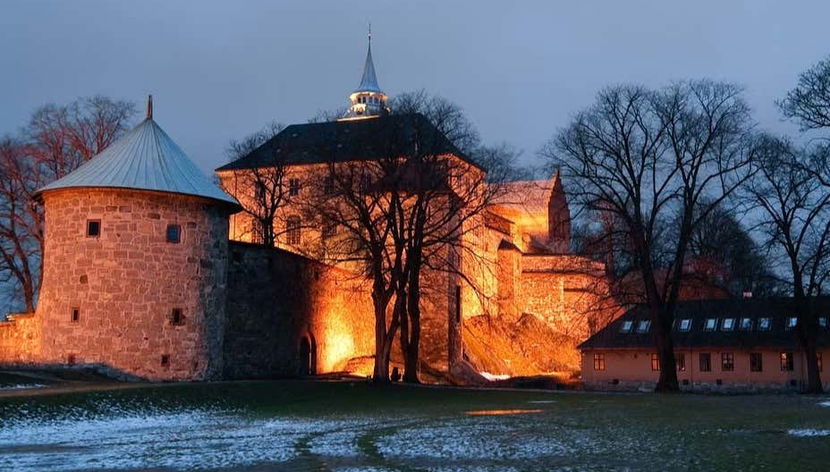 Oslo al calar della sera