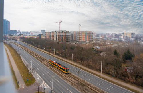 Apartament przy Arkadia 2 Sypialnie Balkon Widok 8 Pietro Metro Gdanska Garaz - Foto 31