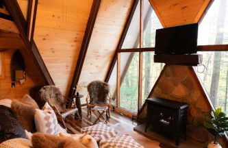 Waterfront A Frame with Dock Canoe Kayaks Family - Foto 13