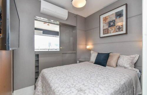 Flat sensacional 5 pessoas em condomínio moderno 2 suites climatizados - Foto 8