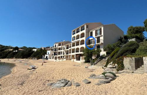 A 20min d AJACCIO, Grand studio 3 personnes - pieds dans l'eau - accès direct plage - vue mer exceptionnelle - Foto 12