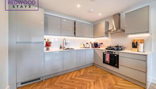 Brand New Premium Serviced Apartments, Free Parking, High-Speed WiFi By Redwood Stays - Foto 4