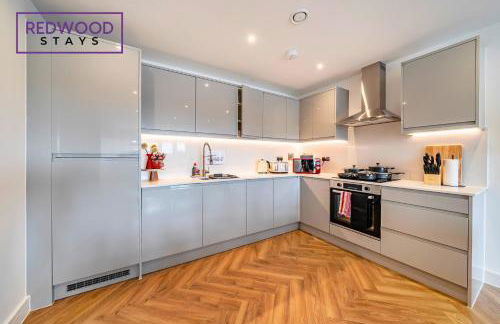 Brand New Premium Serviced Apartments, Free Parking, High-Speed WiFi By Redwood Stays - Foto 4