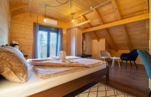 Wooden Villa Old Oak Plitvice Lakes - Foto 62