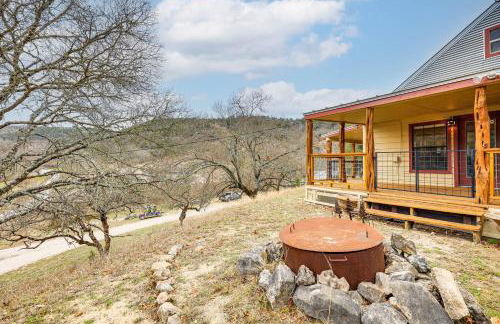 Fire Pit, Views Peaceful Texas Hill Country Cabin - Foto 19