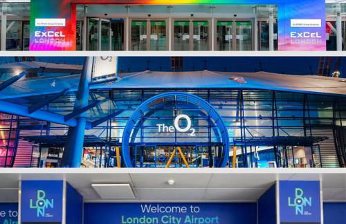 Skyvillion - London River Thames Top Floor Apartments by Woolwich Ferry, Mins to London ExCel, O2 Arena , London City Airport with Parking - Foto 10