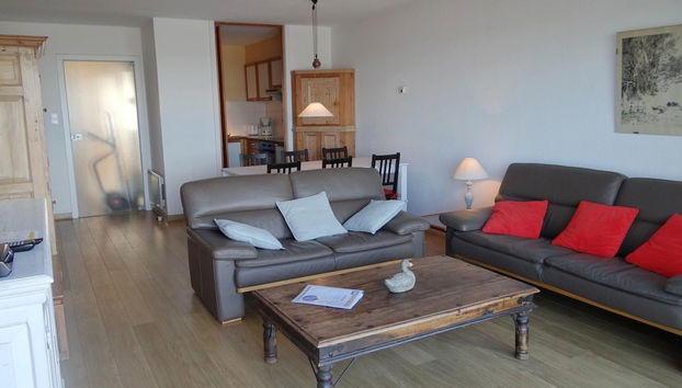 Apartment With View in Nieuwpoort - Foto 5, Sala de estar