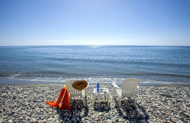 Sunset Beachfront Villa Meneou - Foto 8