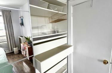 Sunny Jersey City 1BR, 25 min to NYC, 15min to EWR, King Bed, Hammock & Park Views - Foto 5