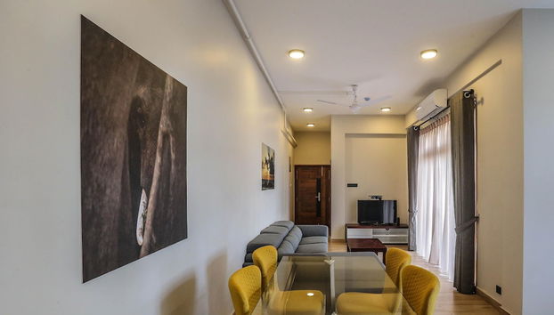 Zona de estar del vestíbulo