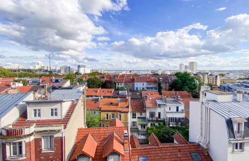Studio calme et agreable avec terrasse belle vue proche du metro Paris20 - Foto 4