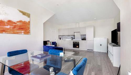 City Service Lets - Large Cheam Village 1 bed Apartment with Free parking - Fantastic Transport Links - Foto 4, stove, dishwasher, toaster