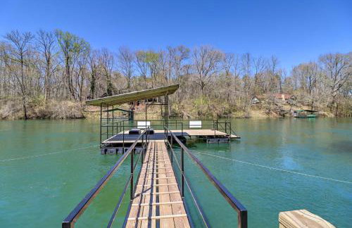 Boat Dock and Slip Riverfront Home in Heber Springs - Foto 38