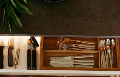 Loft-Apartment - Bestlage am Kurpark mit Terrasse - kostenloses Parken - Küche - Netflix - Waschmaschine - Foto 55