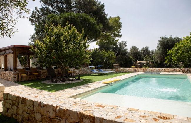 Trullo Nonna Netta con Piscina Idromassaggio e Area Giochi - Foto 52