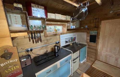 Retro Lodge nr Dartmoor with hot tub & opt sauna - Foto 13