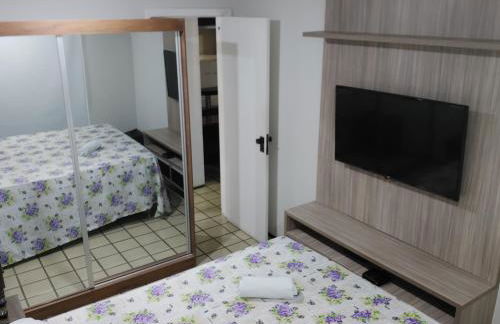 Flat Number One Ponta DAREIA l Conforto, Estrutura l Ferreira Hospedagens - Foto 7