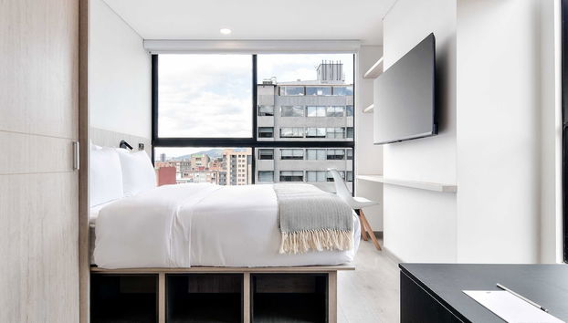 w Charming Loft in Santa Barbara - Foto 5, Habitación