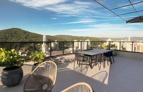 Studio moderno com cama Queen e piscina perto da Oktoberfest! - Foto 24