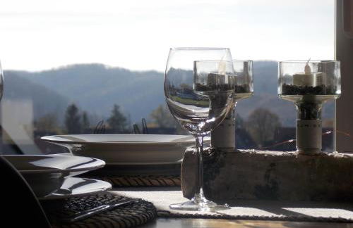 Lina's Ferienwohnungen - zwei moderne FeWos mit Sauna im Haus und fantastischem Ausblick - Foto 32