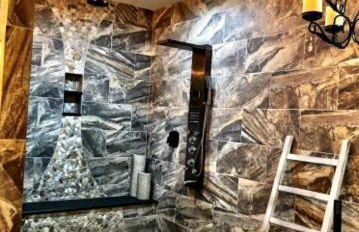 C25, Four bedroom, 4 1 2 bath luxury log-sided cottage with hot tub cottage - Foto 45