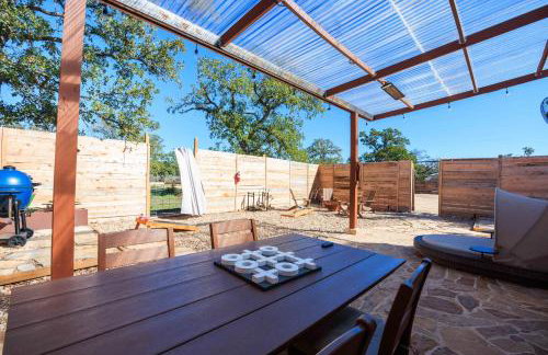 Romantic Tiny Luxury Retreat w heated pool, sauna n outdoor shower in Wimberley 10 acres - Foto 38