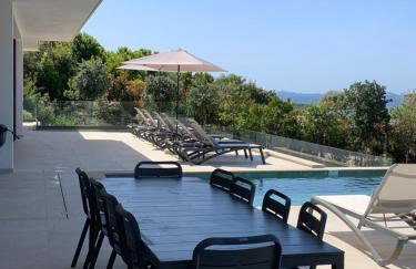 VILLA IMPERIALE vue mer piscine - Foto 9