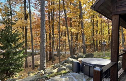 Forest cabin near Kohler Andrae with hot tub - Foto 36