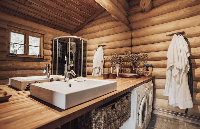 Fjordhygge, Cozy Log Retreat Near Sea & Forest - Sauna & Outdoor Living - Foto 26