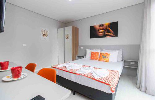 Studio lindamente decorado! Ideal para casal! 2 - Foto 6